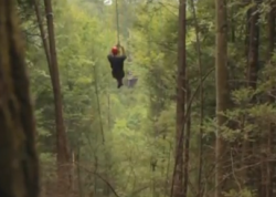 BSA ziplining at The Summit