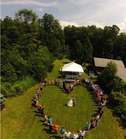 wedding in the country, West Virginia Photo by Tim Naylor